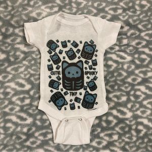 Gerber Handmade Squishmallow Stump Inspired Printed Baby Infant Onesie [Preemie]